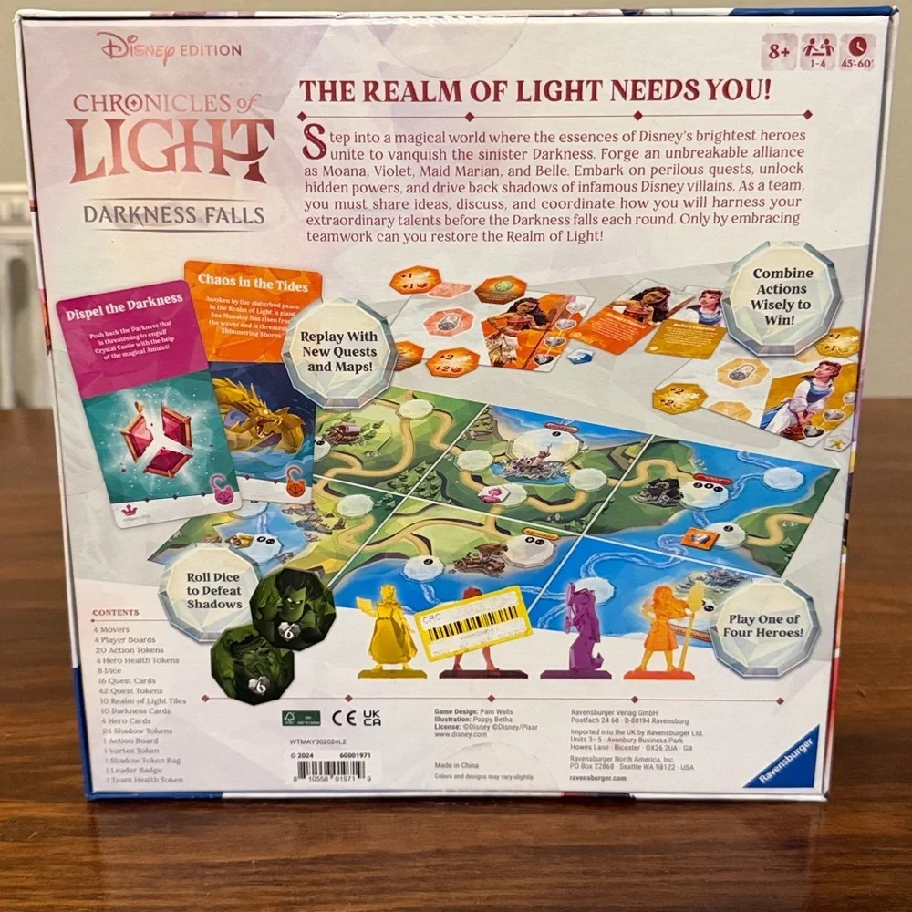 Ravensburger Disney Chronicles of Light Game - Multicolor